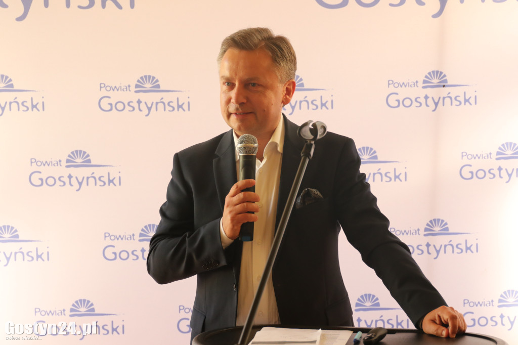 Spotkanie z delegacją z Niemiec w gostyńskim starostwie