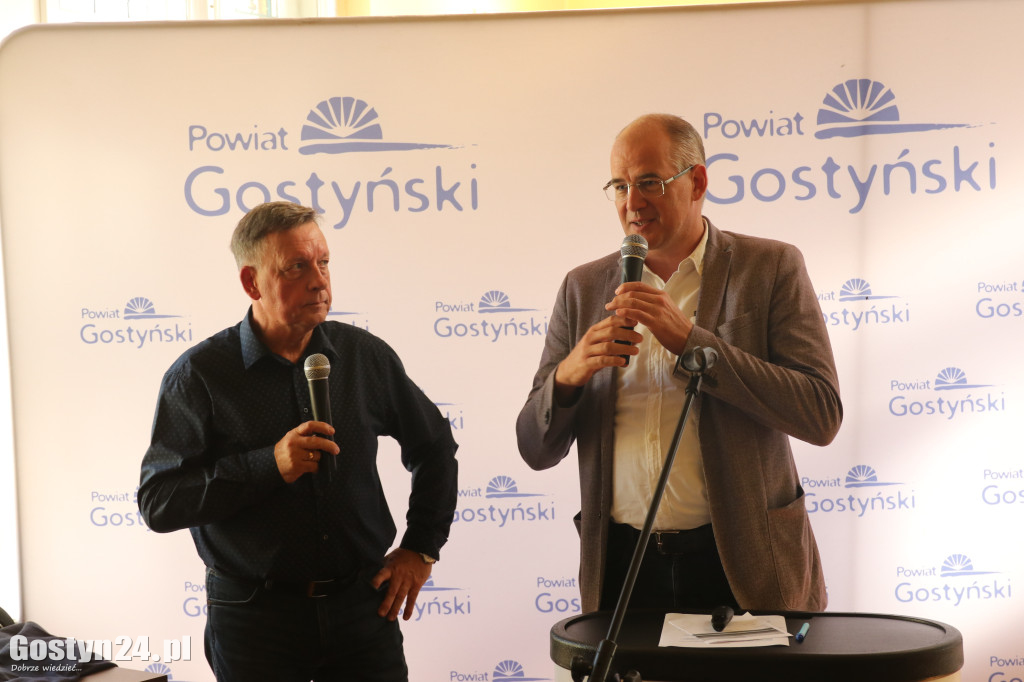 Spotkanie z delegacją z Niemiec w gostyńskim starostwie