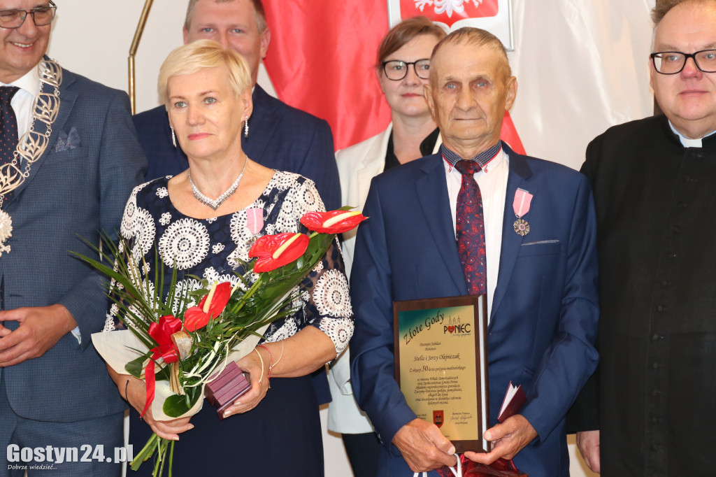 Złote Gody par z terenu Gminy Poniec