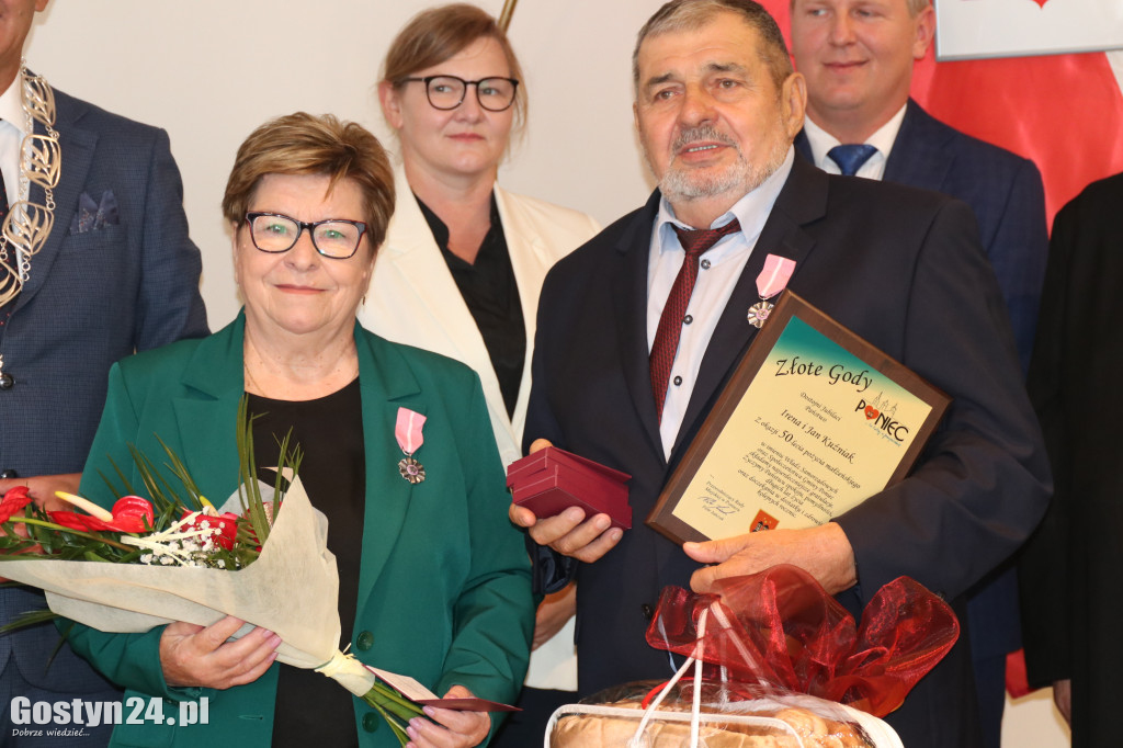 Złote Gody par z terenu Gminy Poniec