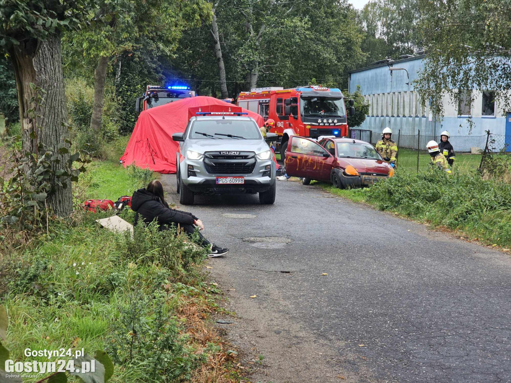 Wypadek masowy w podboreckim Zalesiu