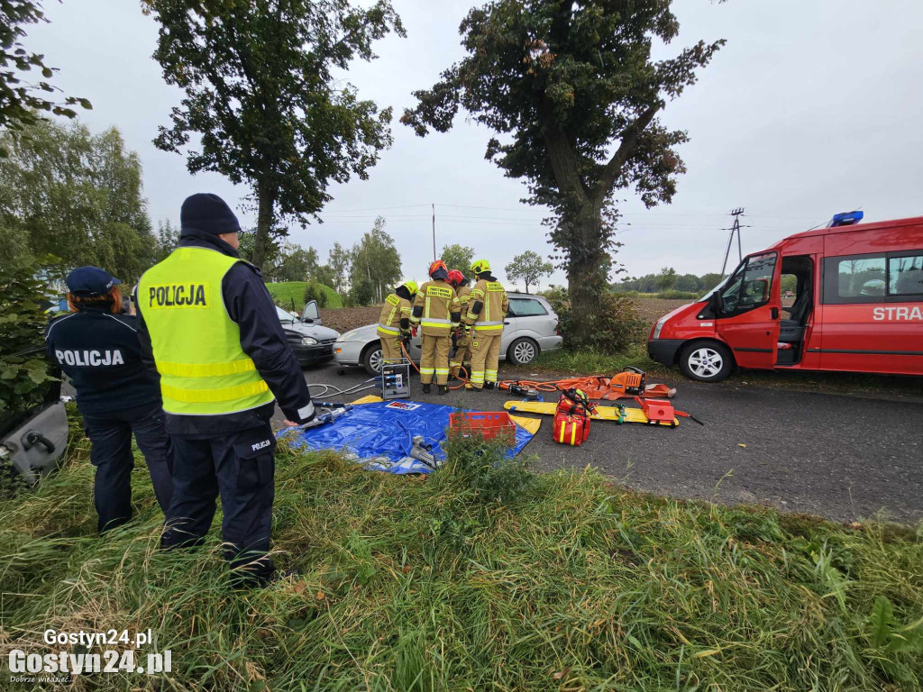 Wypadek masowy w podboreckim Zalesiu