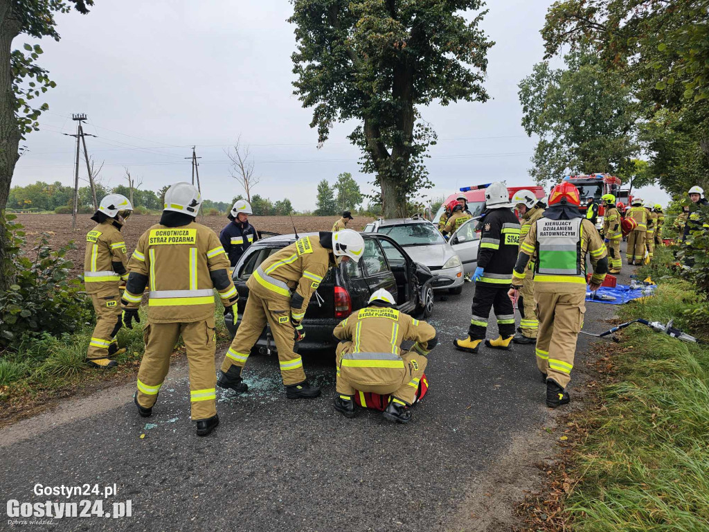 Wypadek masowy w podboreckim Zalesiu
