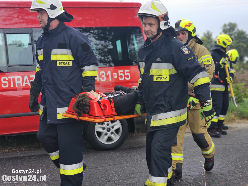 Wypadek masowy w podboreckim Zalesiu