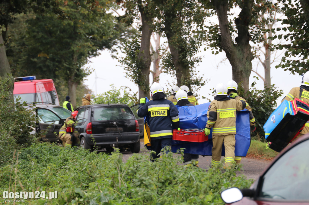 Wypadek masowy w podboreckim Zalesiu