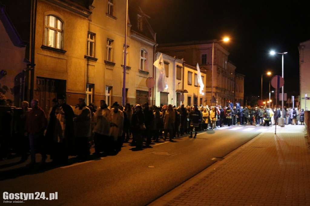 Ostatnia procesja fatimska przeszła ulicami Gostynia