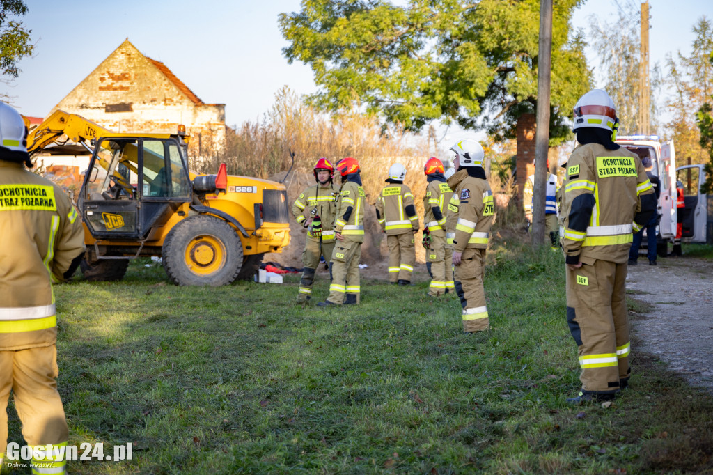 Wypadek w Daleszynie. Po chłopca przyleciał LPR