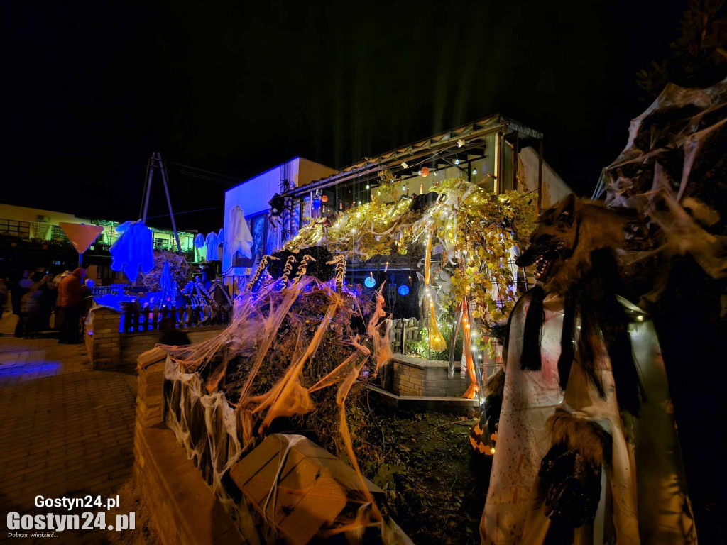 Kolejny przystrojony dom na Halloween na ul. Kochanowskiego w Gostyniu