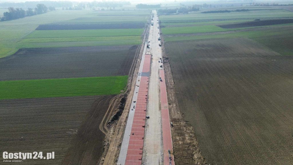 Budowa nowej drogi na Strefie Gospodarczej w Czachorowie