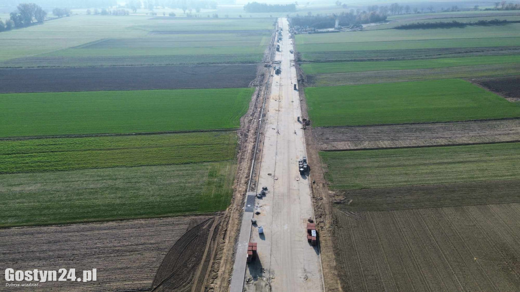 Budowa nowej drogi na Strefie Gospodarczej w Czachorowie