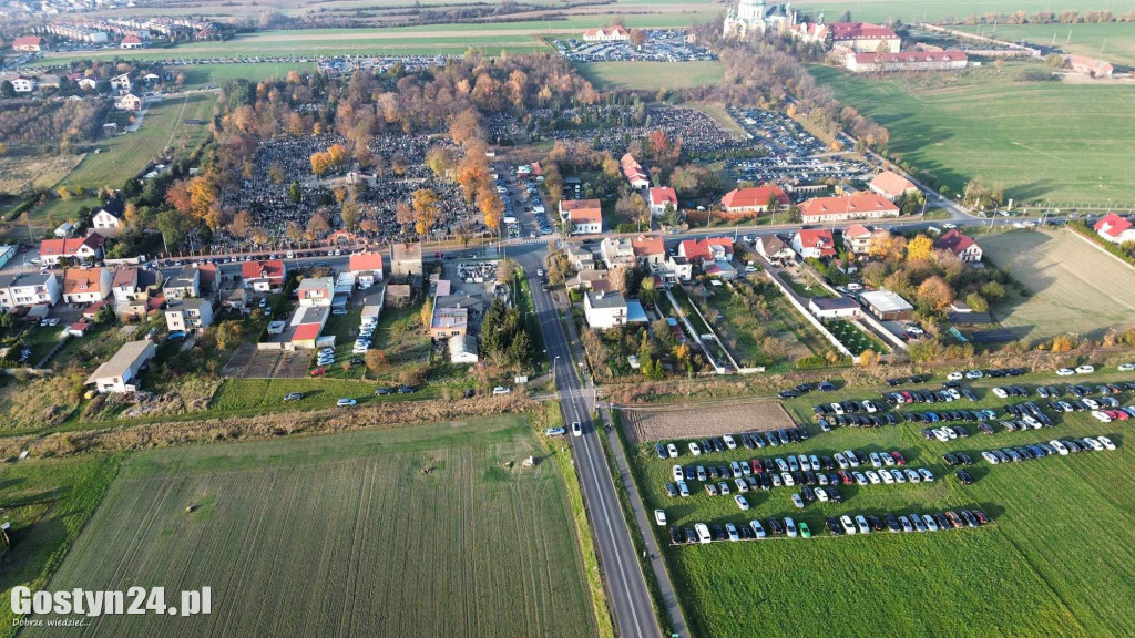 Wszystkich Świętych na gostyńskim cmentarzu