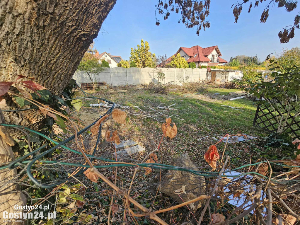 Pustoszeją ogródki działkowe przy ul. Wrocławskiej w Gostyniu