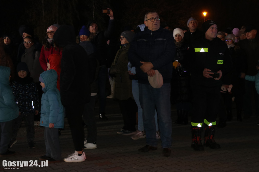 Powitanie nowego wozu strażackiego OSP Karolew