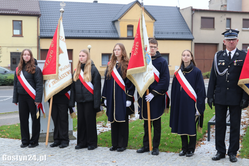 Mieszkańcy gminy Pępowo uczcili 106. rocznicę niepodległości