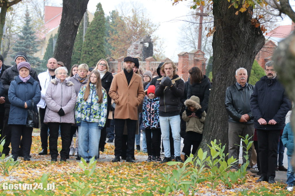 Mieszkańcy gminy Pępowo uczcili 106. rocznicę niepodległości