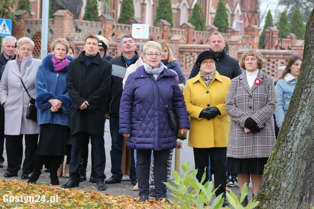 Mieszkańcy gminy Pępowo uczcili 106. rocznicę niepodległości