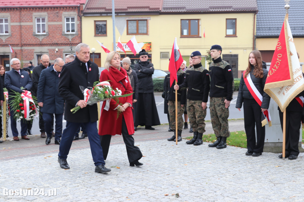 Mieszkańcy gminy Pępowo uczcili 106. rocznicę niepodległości