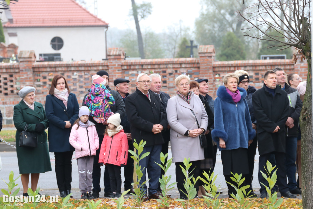 Mieszkańcy gminy Pępowo uczcili 106. rocznicę niepodległości