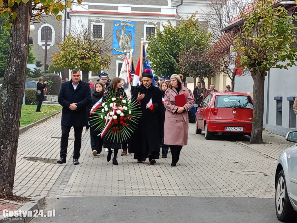 Obchody 106 rocznicy odzyskania niepodległości w Pogorzeli