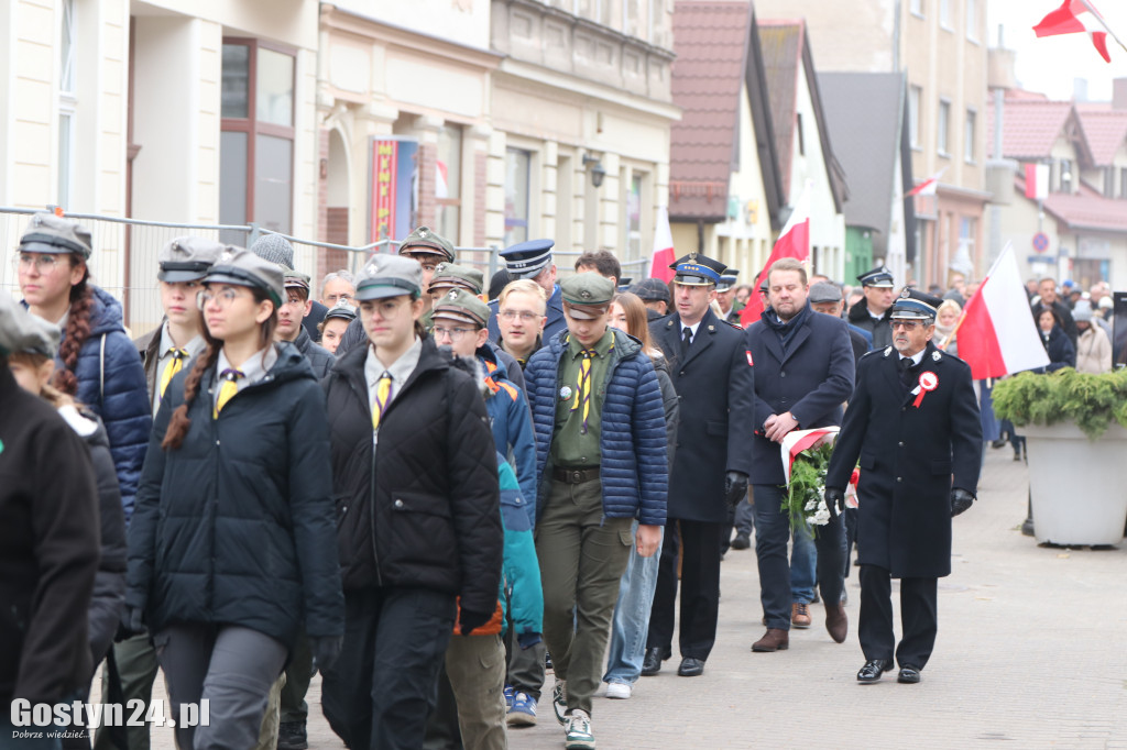 Obchody 106. rocznicy odzyskania niepodległości w Gostyniu