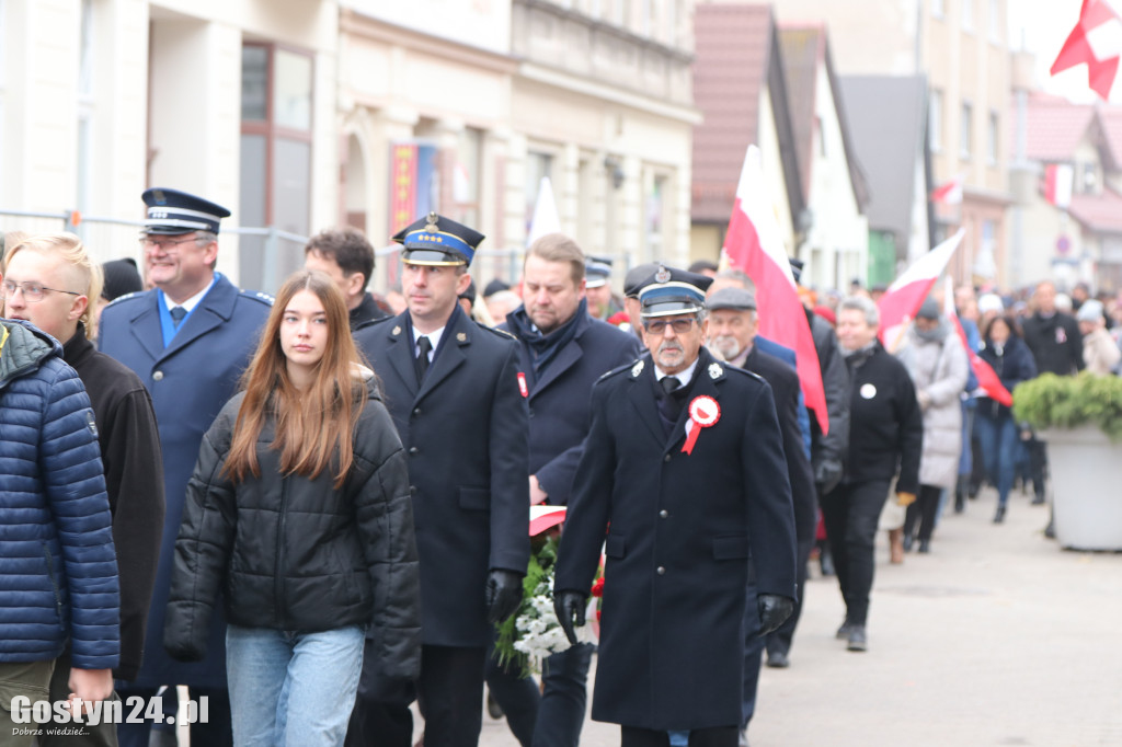 Obchody 106. rocznicy odzyskania niepodległości w Gostyniu