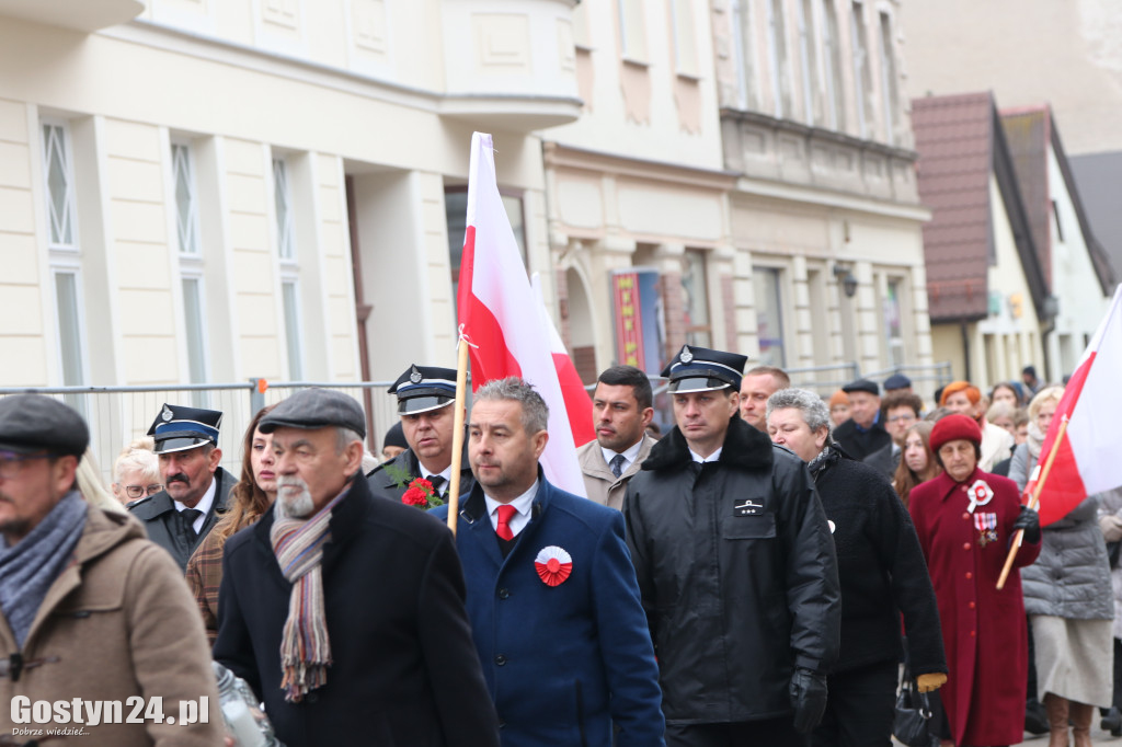 Obchody 106. rocznicy odzyskania niepodległości w Gostyniu