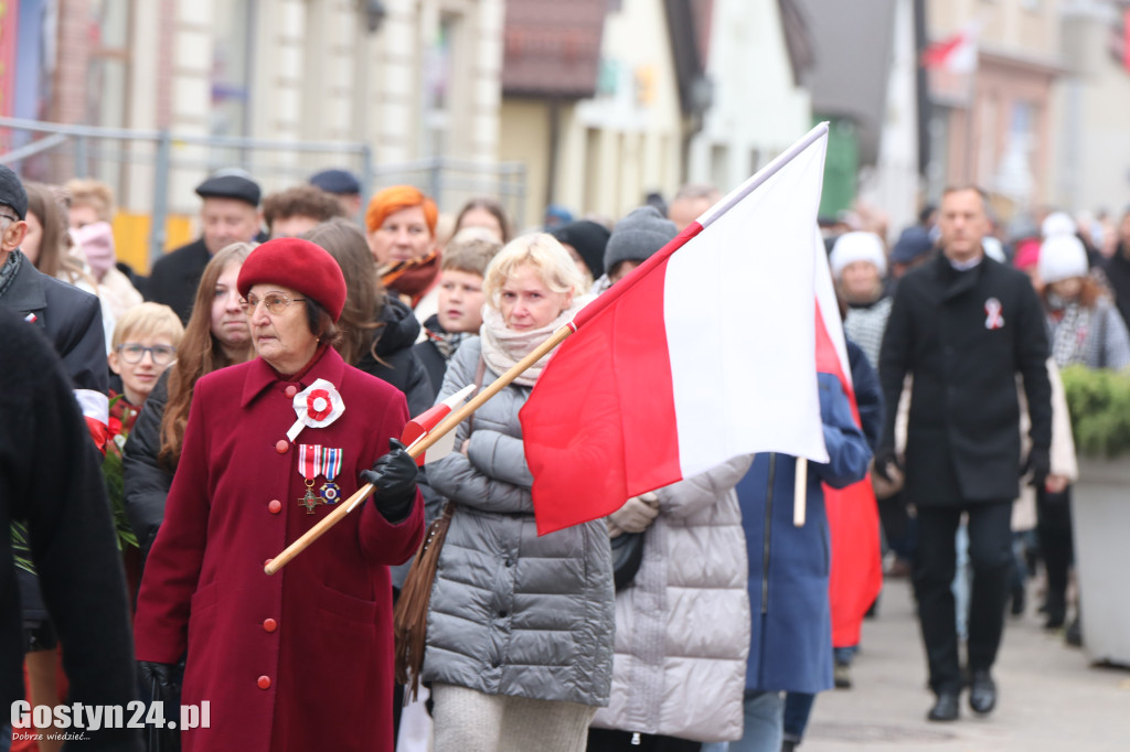 Obchody 106. rocznicy odzyskania niepodległości w Gostyniu