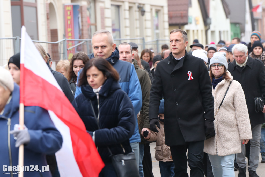 Obchody 106. rocznicy odzyskania niepodległości w Gostyniu