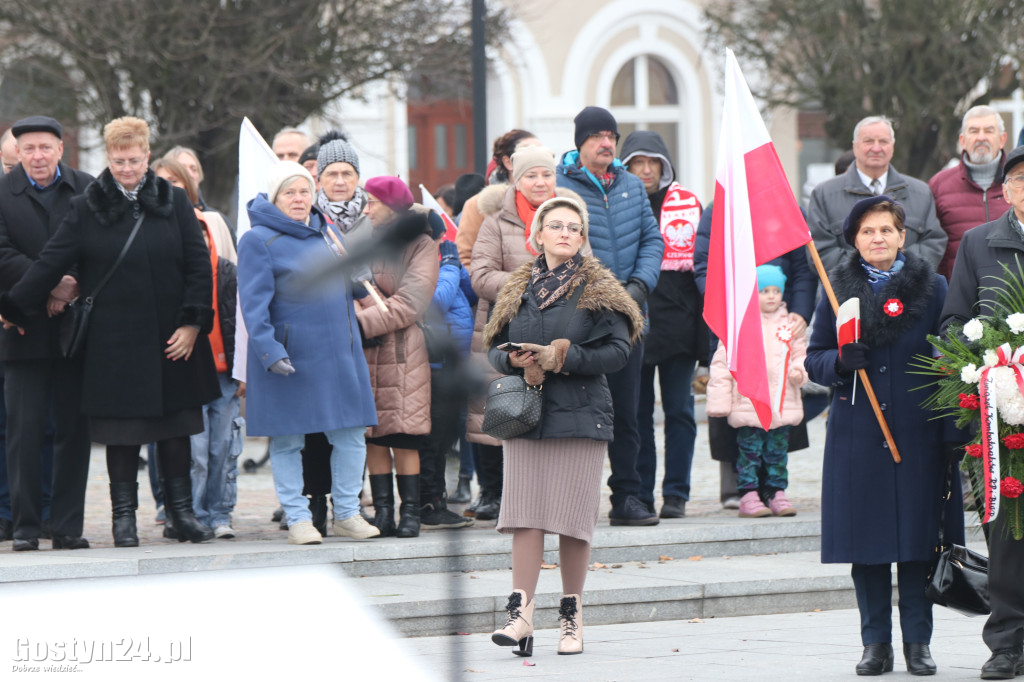 Obchody 106. rocznicy odzyskania niepodległości w Gostyniu