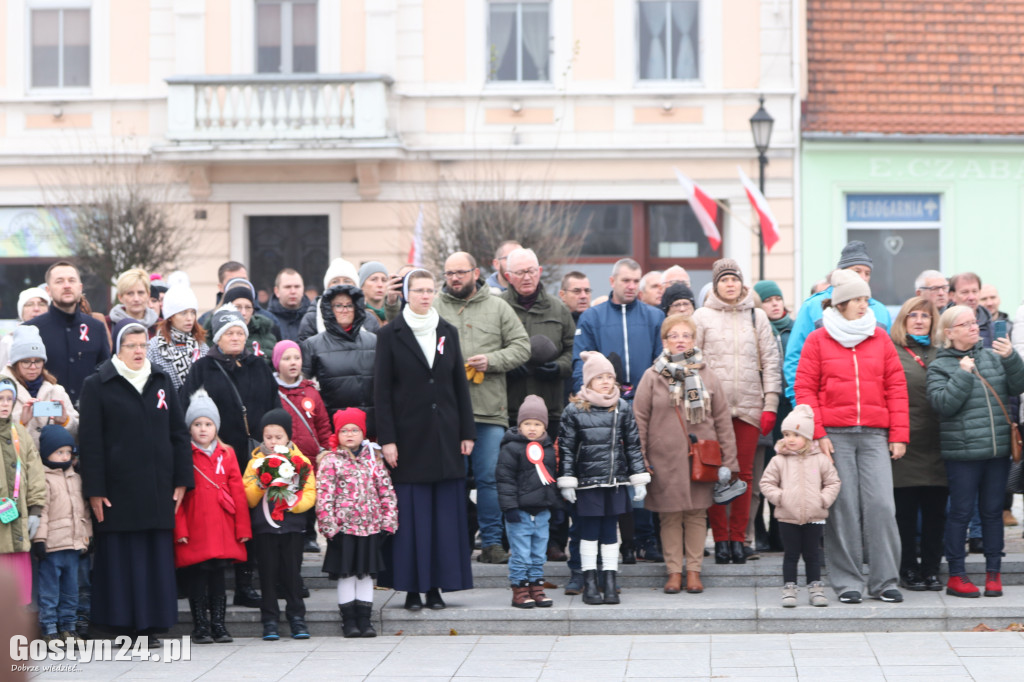 Obchody 106. rocznicy odzyskania niepodległości w Gostyniu