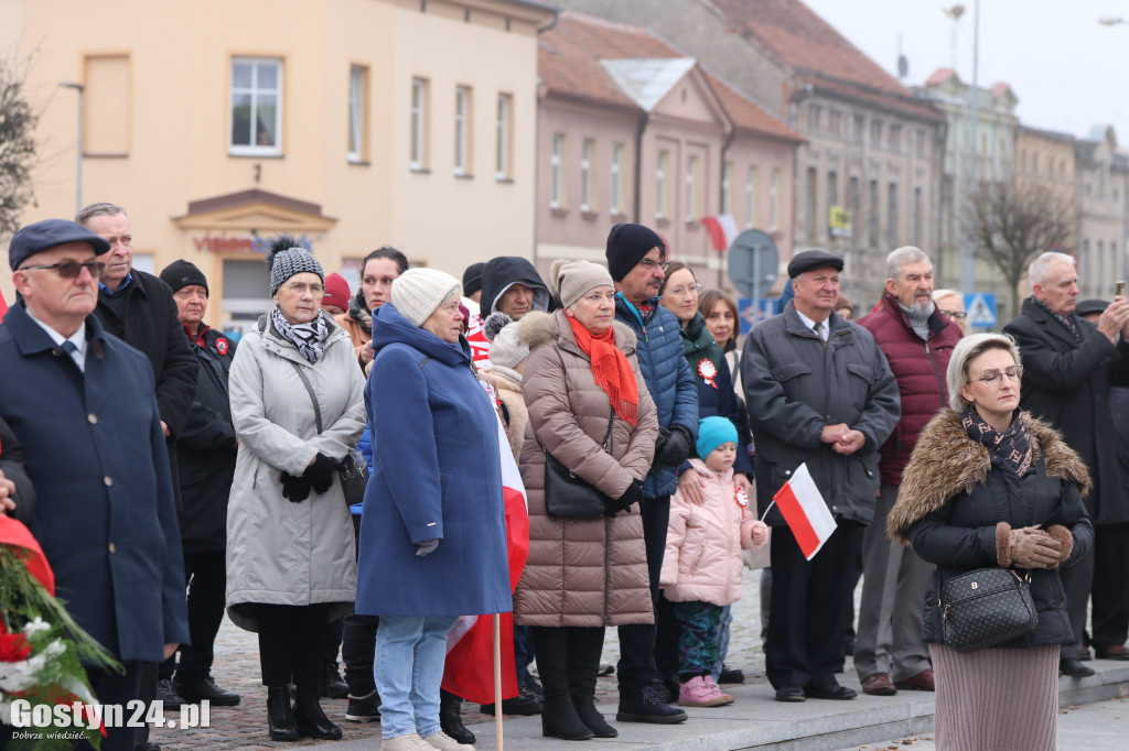 Obchody 106. rocznicy odzyskania niepodległości w Gostyniu