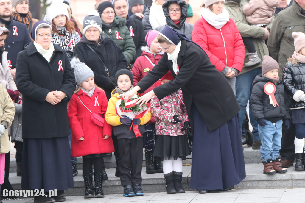 Obchody 106. rocznicy odzyskania niepodległości w Gostyniu