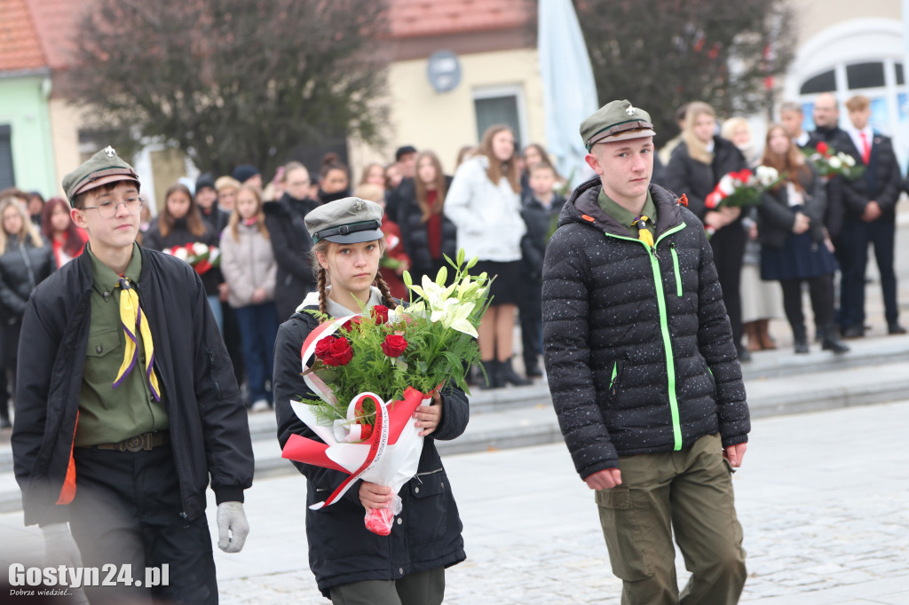 Obchody 106. rocznicy odzyskania niepodległości w Gostyniu