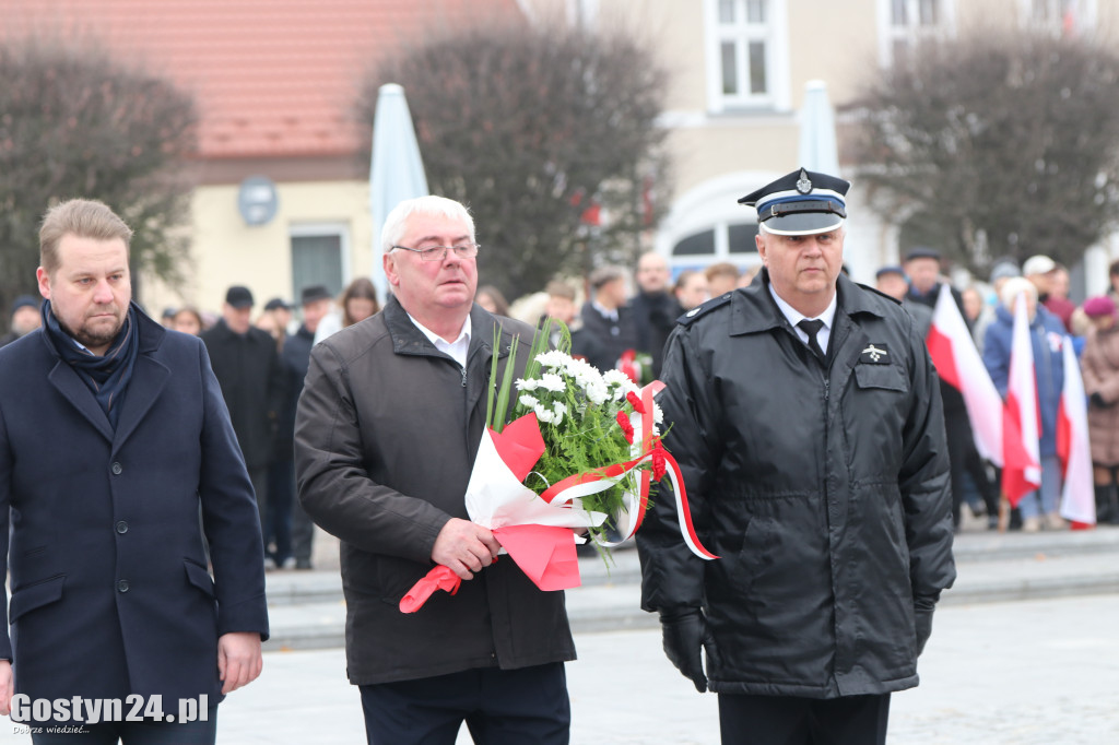 Obchody 106. rocznicy odzyskania niepodległości w Gostyniu