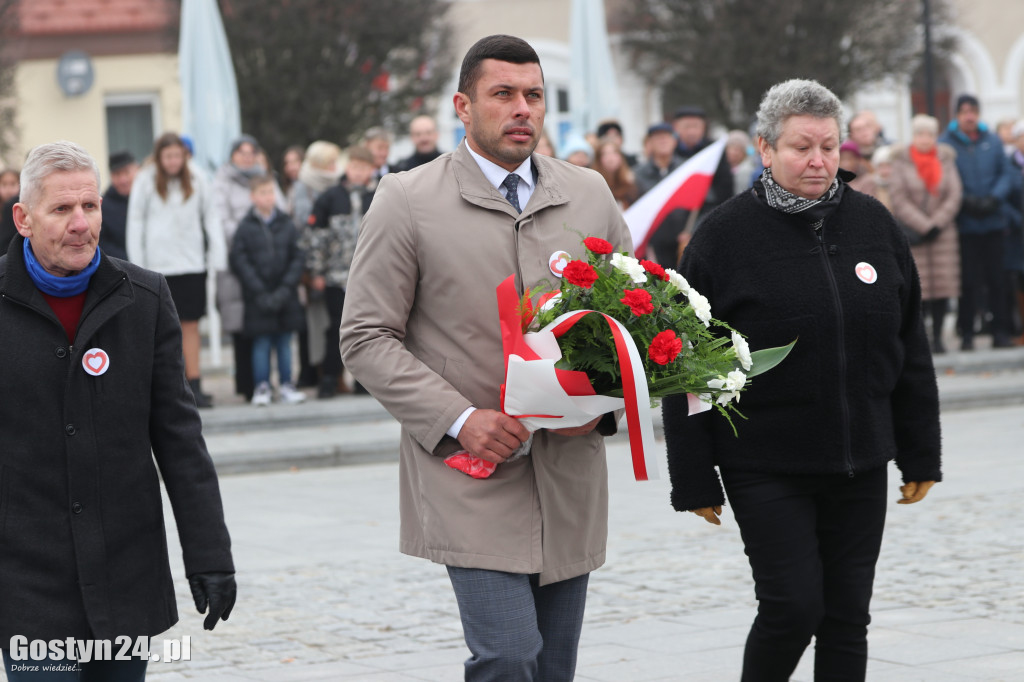 Obchody 106. rocznicy odzyskania niepodległości w Gostyniu