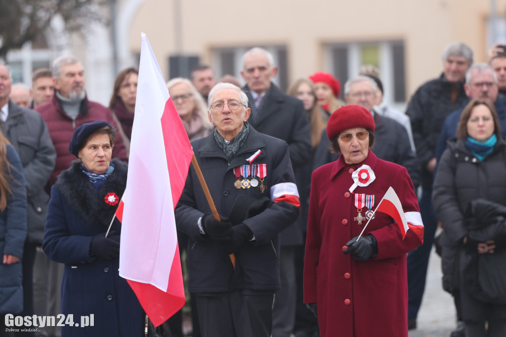 Obchody 106. rocznicy odzyskania niepodległości w Gostyniu