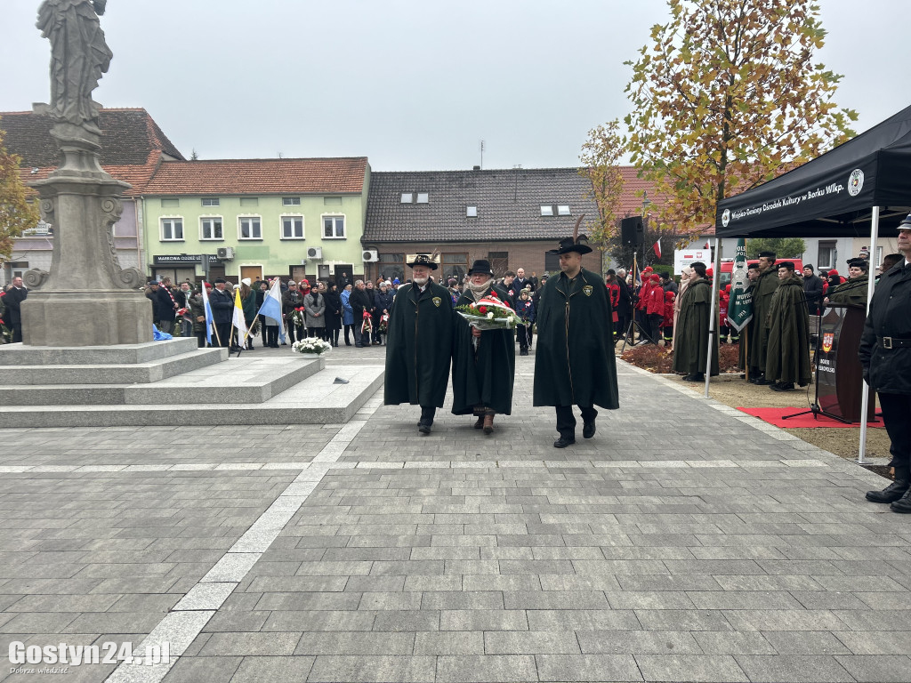 Wspólnota pamięci i dumy – Borek Wlkp. świętował 106. rocznicę niepodległości