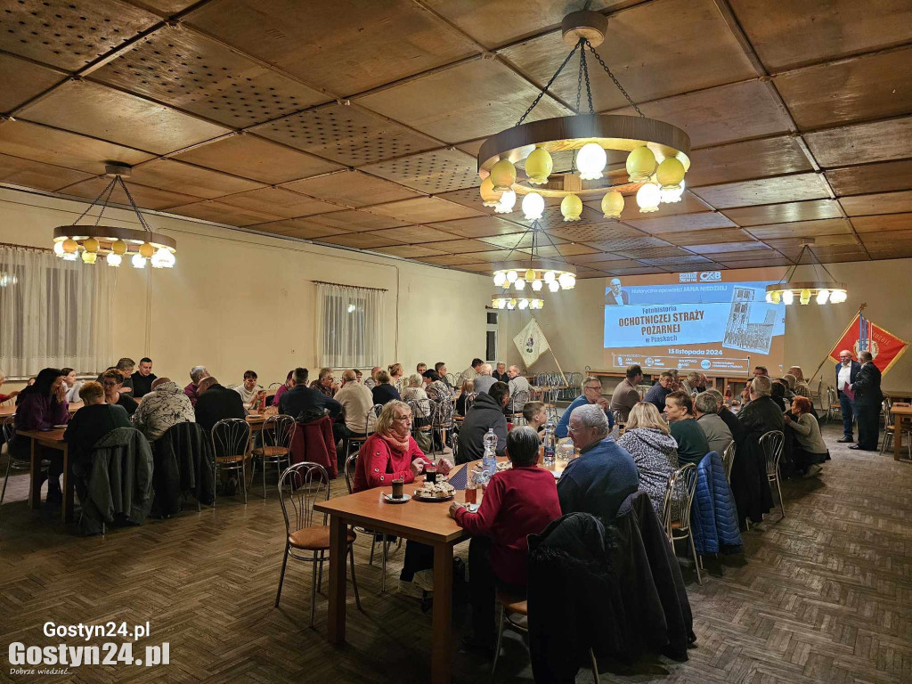 Spotkanie z Janem Niedzielą w Domu Strażaka w Piaskach