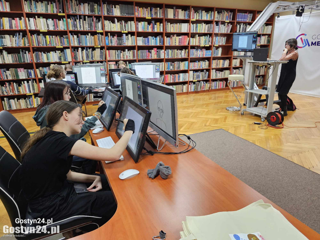 Jesienne warsztaty w gostyńskiej bibliotece