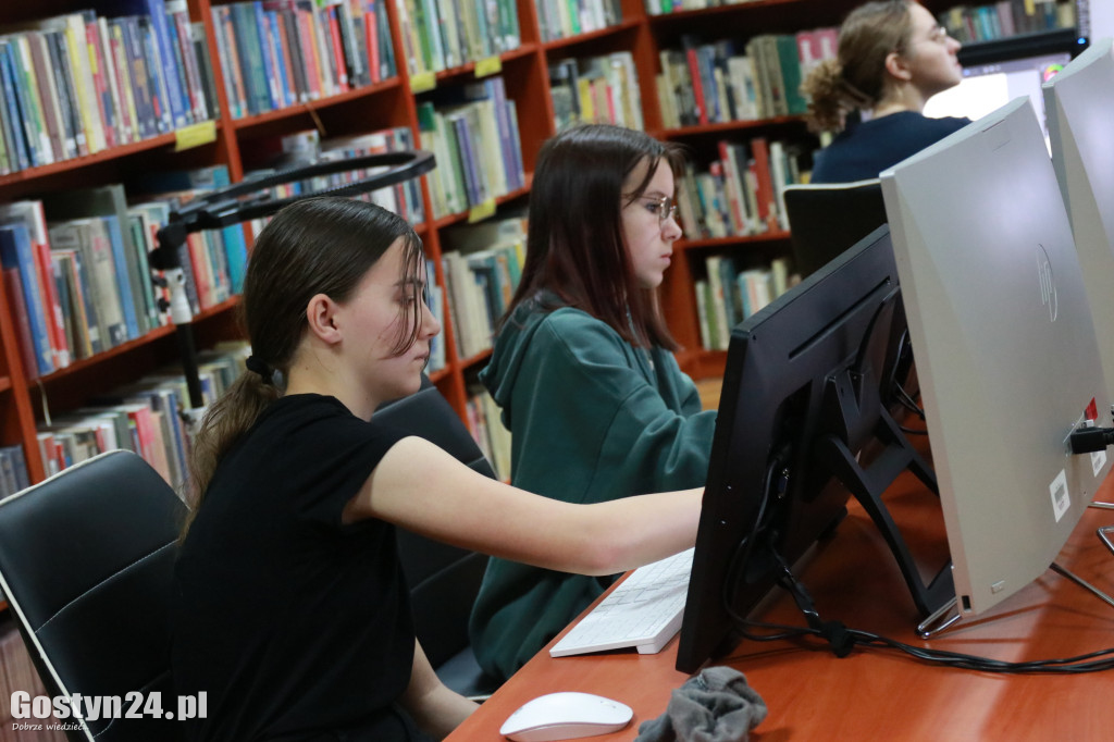 Jesienne warsztaty w gostyńskiej bibliotece