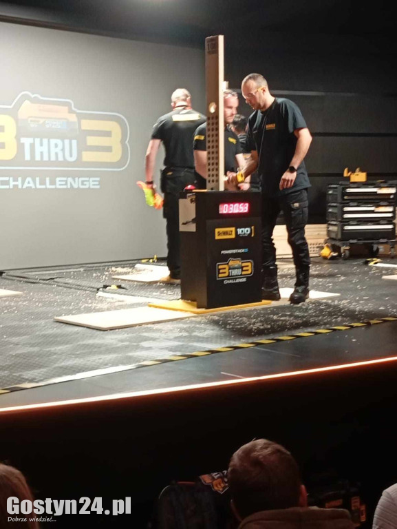 Piotr Dziubała w DEWALT 3-Thru-3 Challenge w Londynie