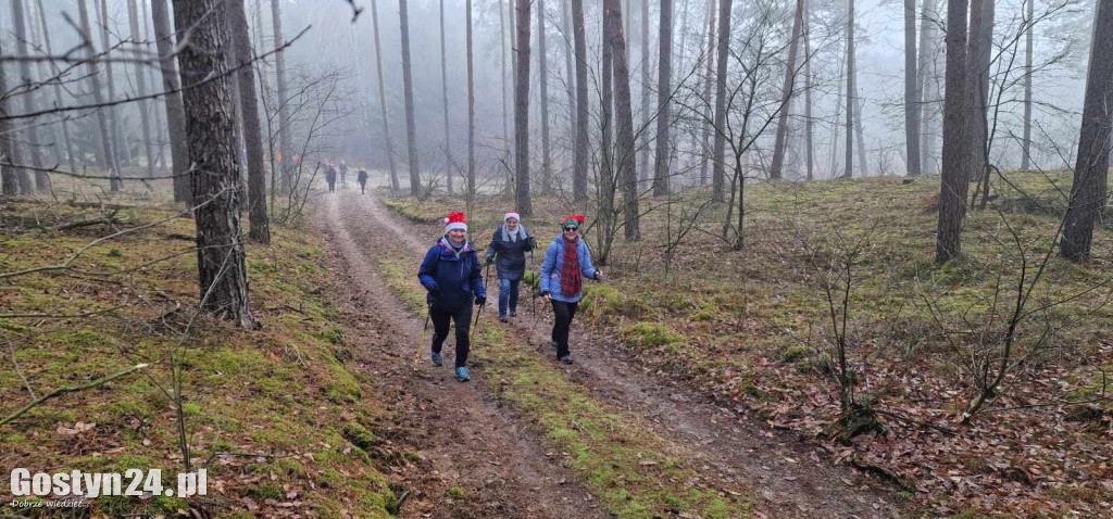 Mikołajkowy Marsz Nordic Walking w Dzięczynie