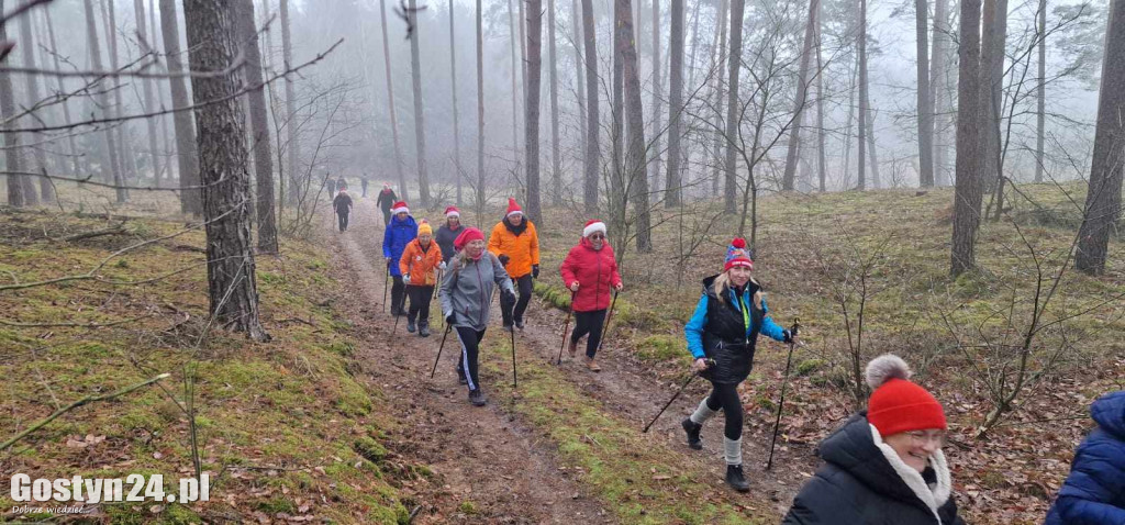 Mikołajkowy Marsz Nordic Walking w Dzięczynie