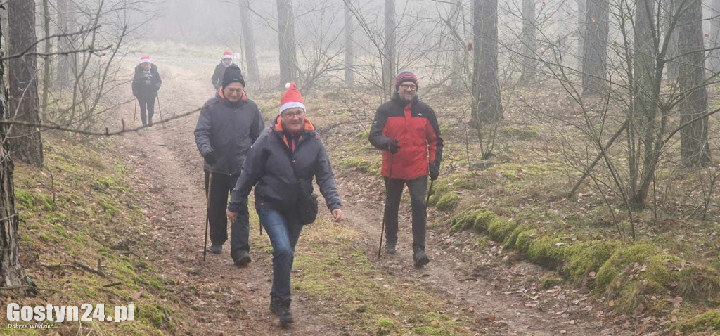 Mikołajkowy Marsz Nordic Walking w Dzięczynie