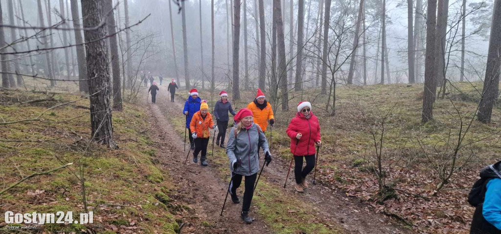 Mikołajkowy Marsz Nordic Walking w Dzięczynie