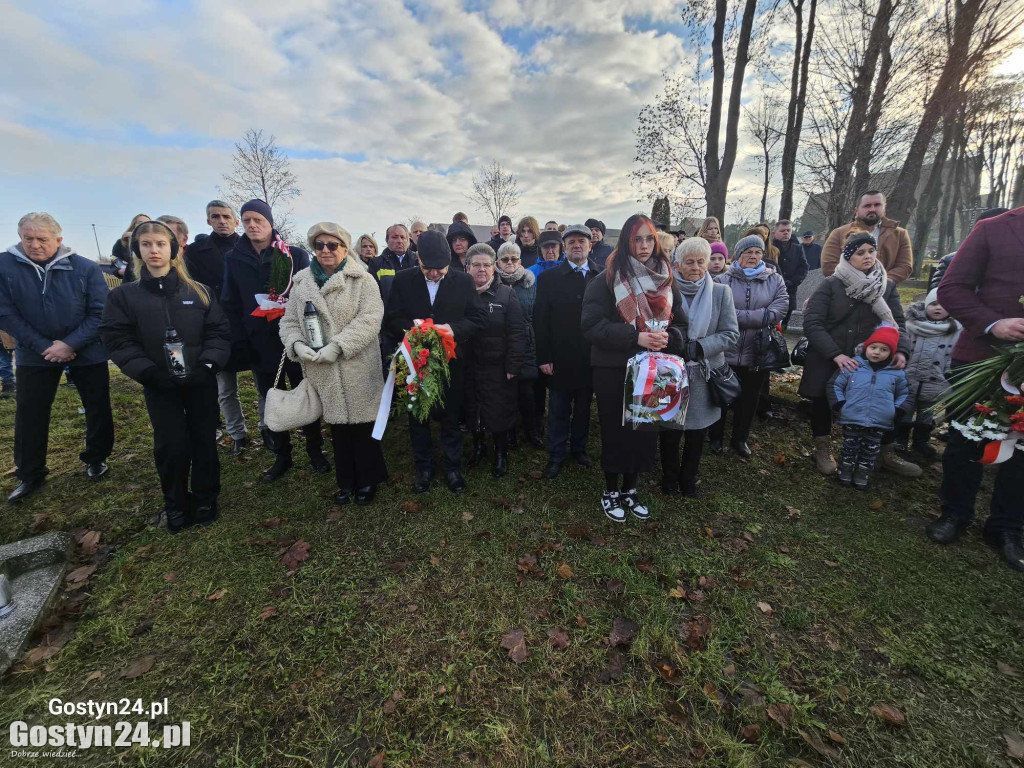 85. rocznica rozstrzelania mieszkańców ziemi gostyńskiej w Klonach