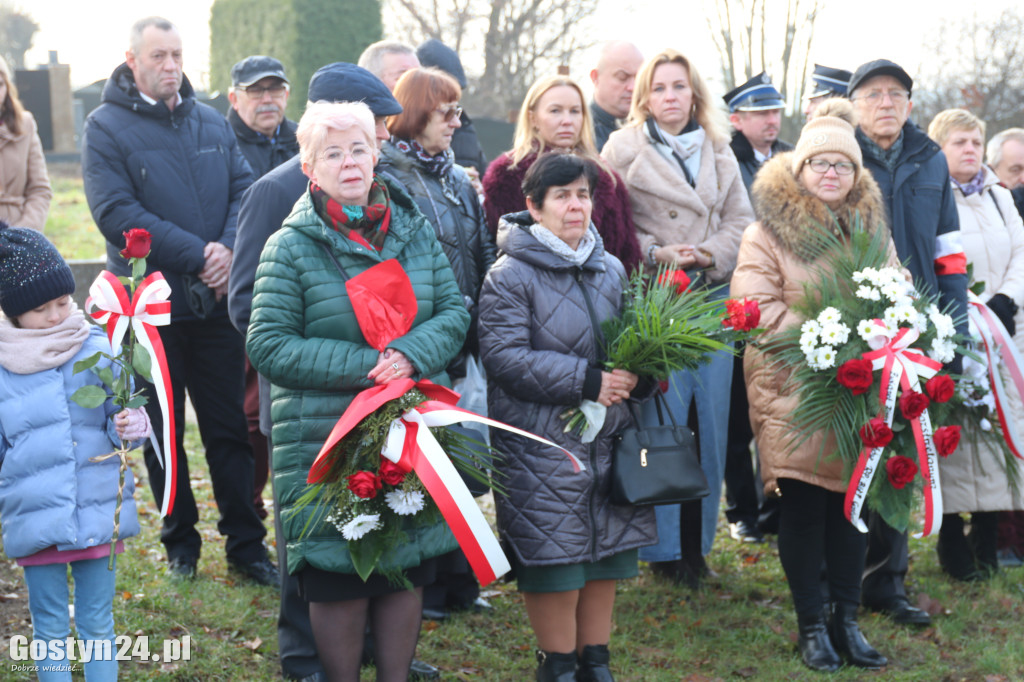 85. rocznica rozstrzelania mieszkańców ziemi gostyńskiej w Klonach