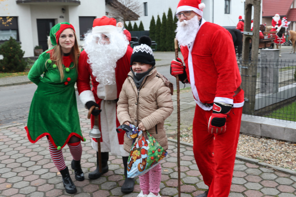 Pierwszy konny korowód mikołajkowy w Grabonogu