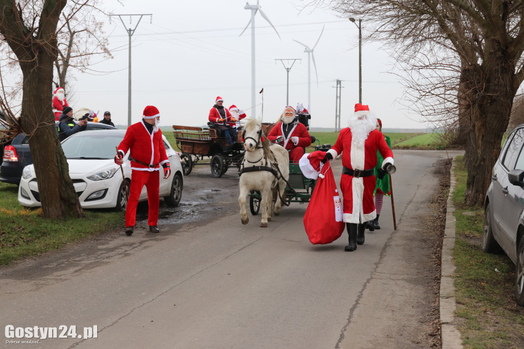 Pierwszy konny korowód mikołajkowy w Grabonogu