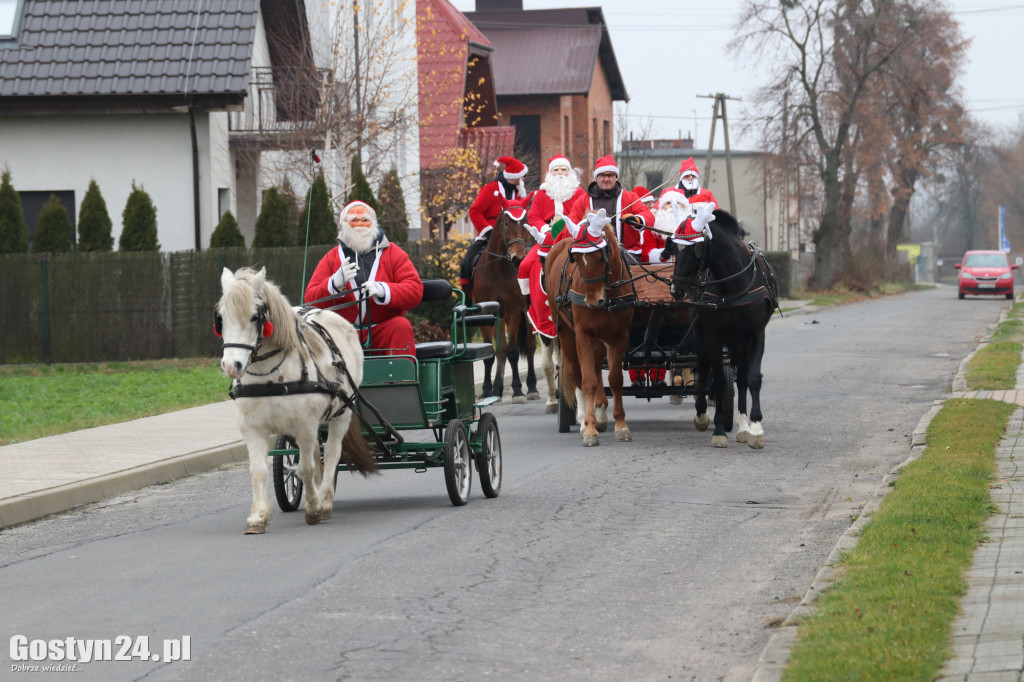 Pierwszy konny korowód mikołajkowy w Grabonogu